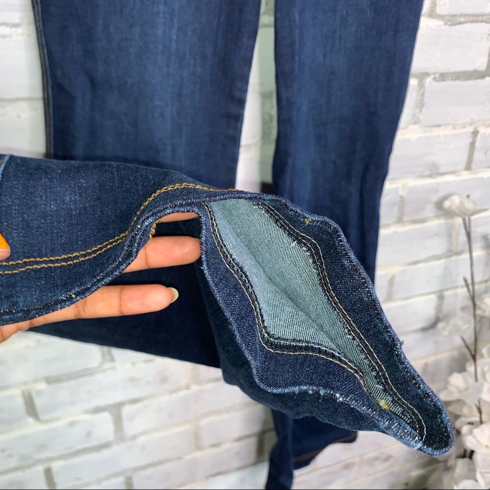 SPANX | Shapewear Blue Denim Flare Jeans Medium - Picture 7 of 14